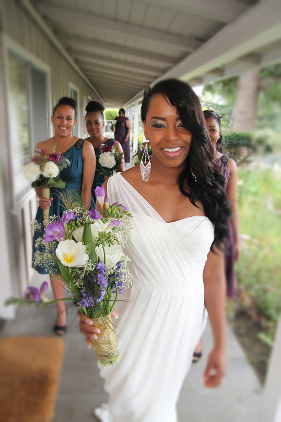 Mrs Nick Johnson Wedding Portrait Soquel Wedding Photographer