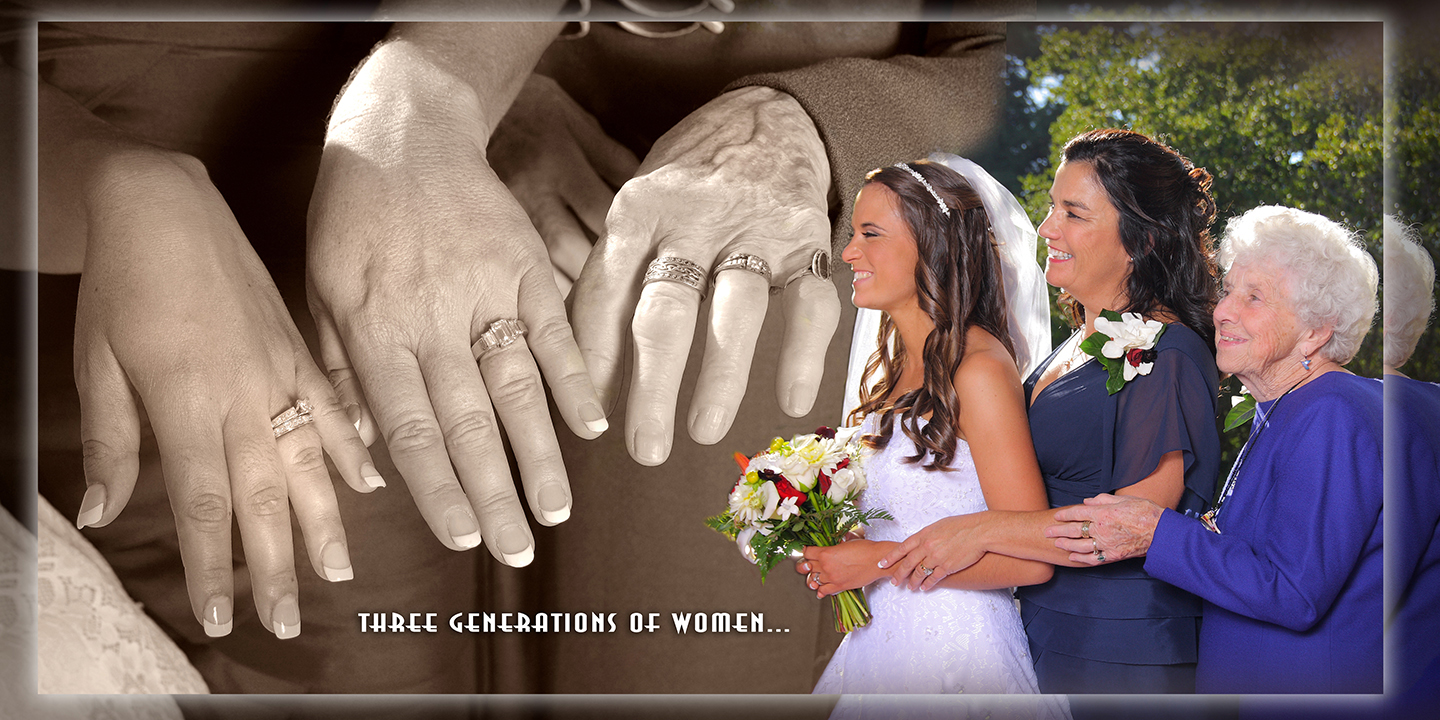 Aptos Senson House wedding photographer mando morlos Wedding Album Page